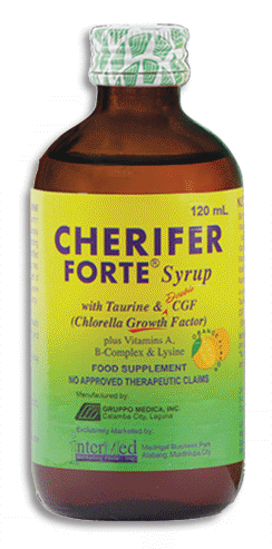 /philippines/image/info/cherifer forte syrup with taurine and double cgf forte syr/120 ml?id=93e5b107-9267-4c0b-869a-aeca00cb31c4